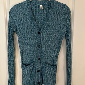 Athleta Revolve Knit Pocket Cardigan
